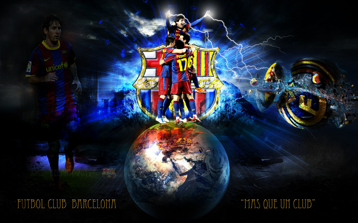 Barcelona FC Wallpapers 1 â€“ 1440×900 pixels  fc barcelona pictures