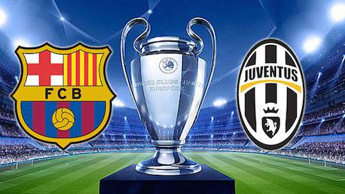 date match juventus barcelone