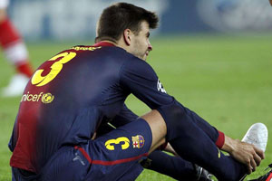 pique could play on sunday