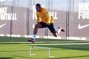 adriano in training