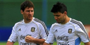 messi and aguero