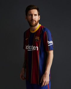 Leo Messi Models New Shirt